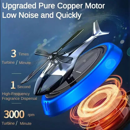 Solar Helicopter Car Freshener
