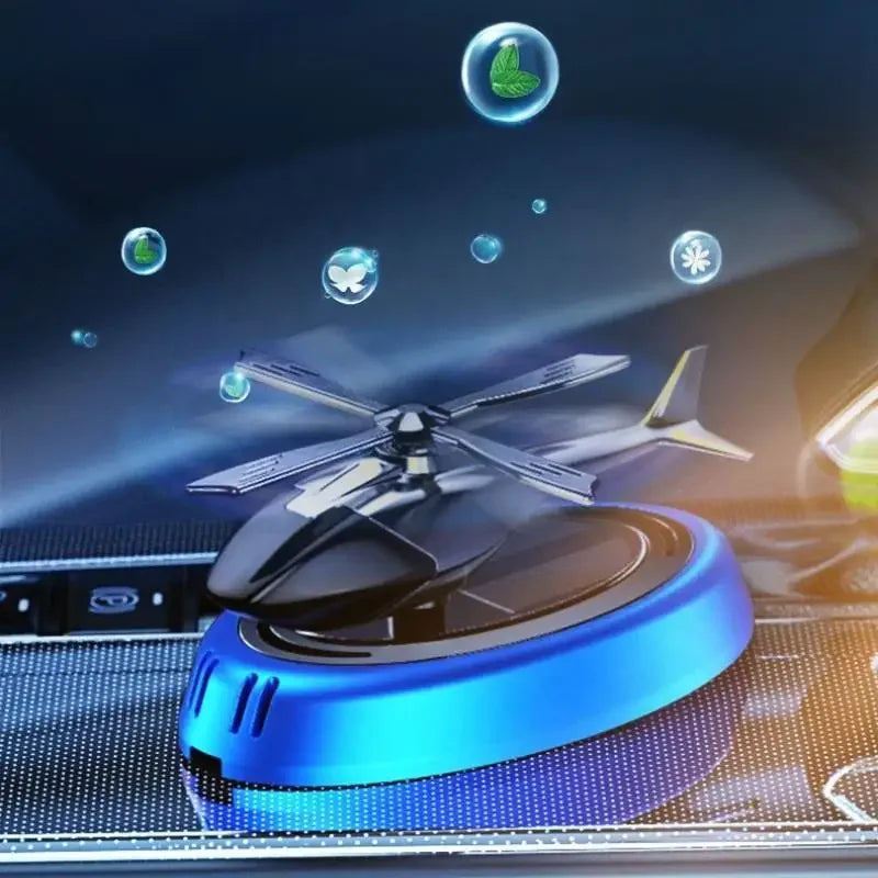 Solar Helicopter Car Freshener